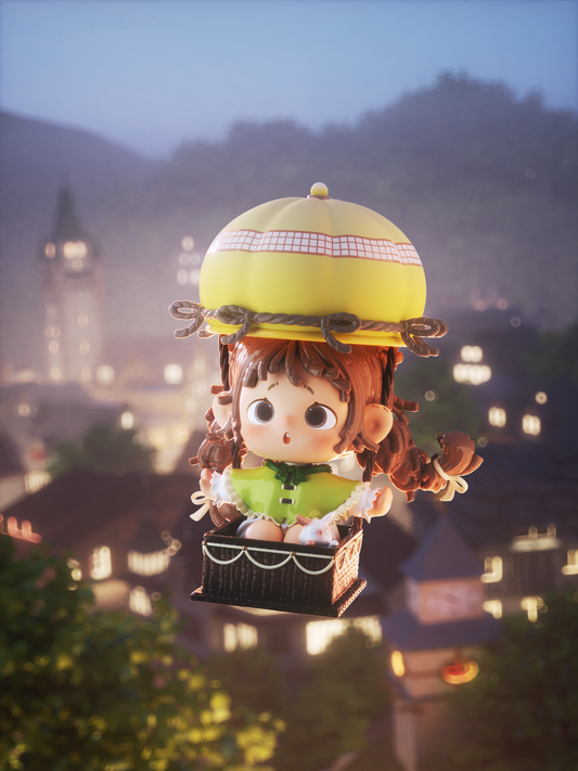 FurFur - Glimmer City Under Night Sky