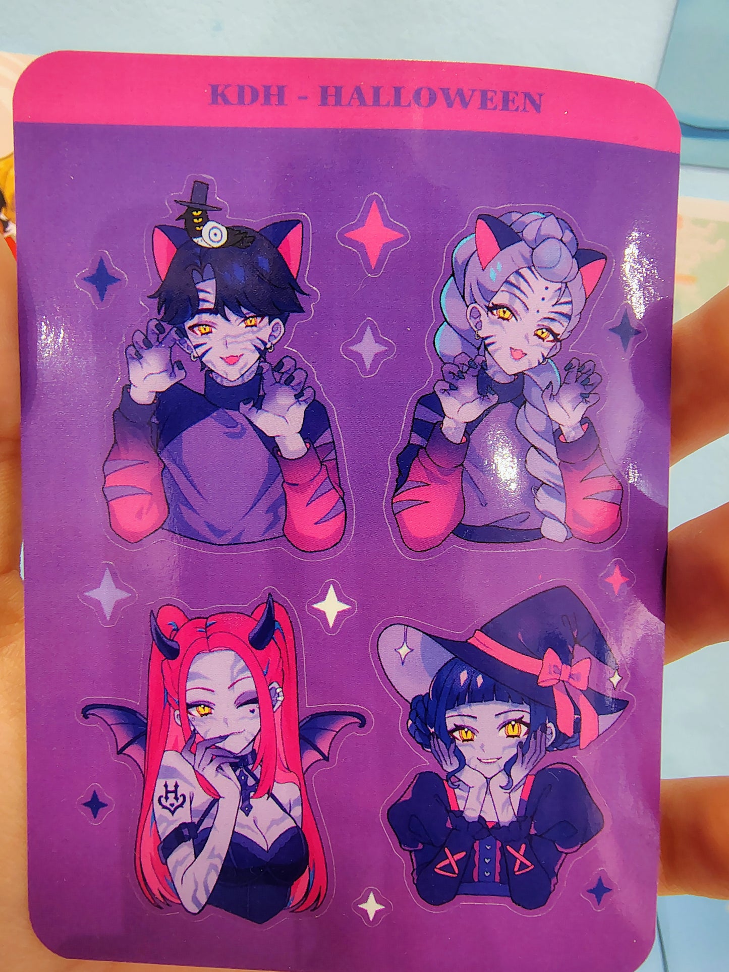 Stickers K-Pop Hunters Halloween (Night)