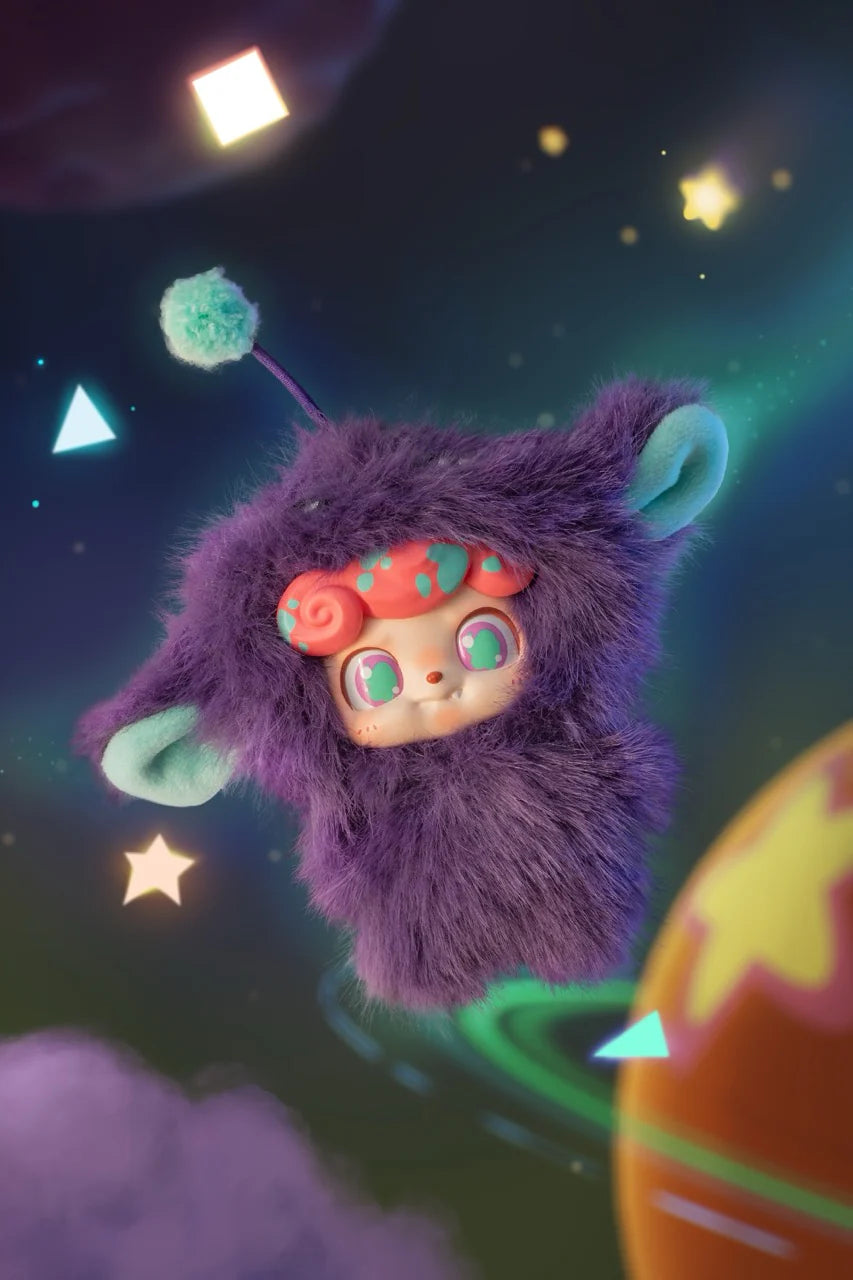 Q.Kid Emotional Hairy Monsters Series Plush Blind Box