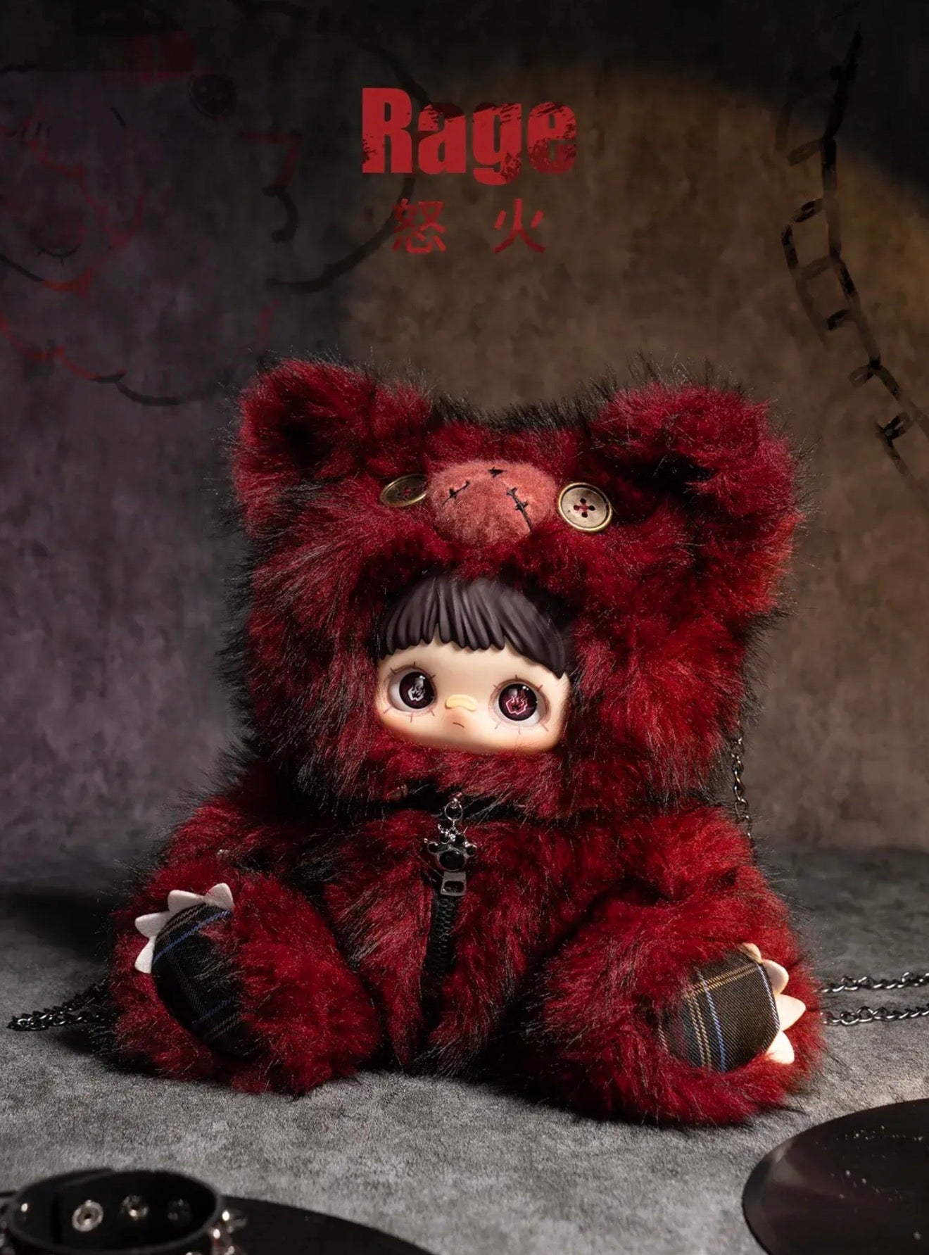 MayMei Rebel Doll Backpack Series Plush Blind Box