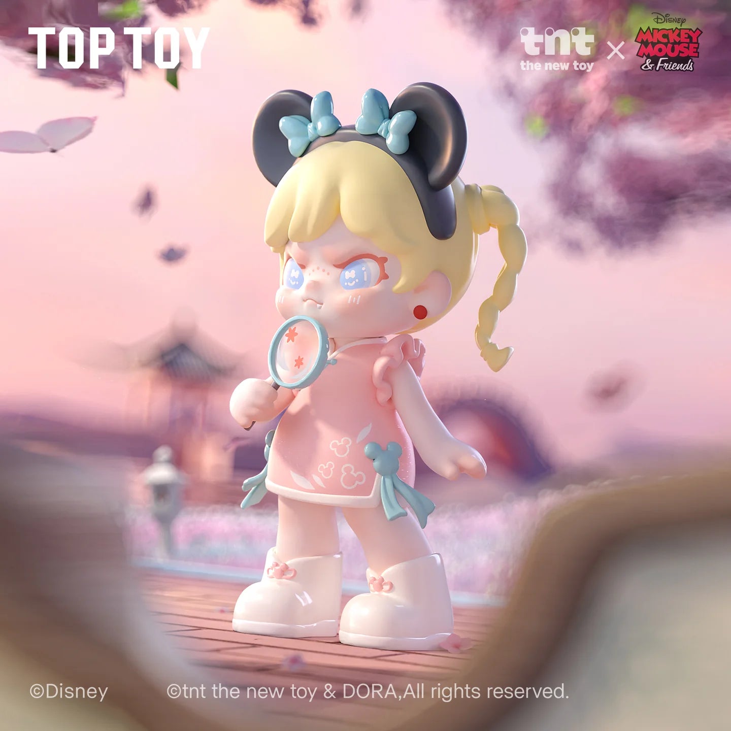 DISNEY DORA Loves Mickey Series Figures Blind Box