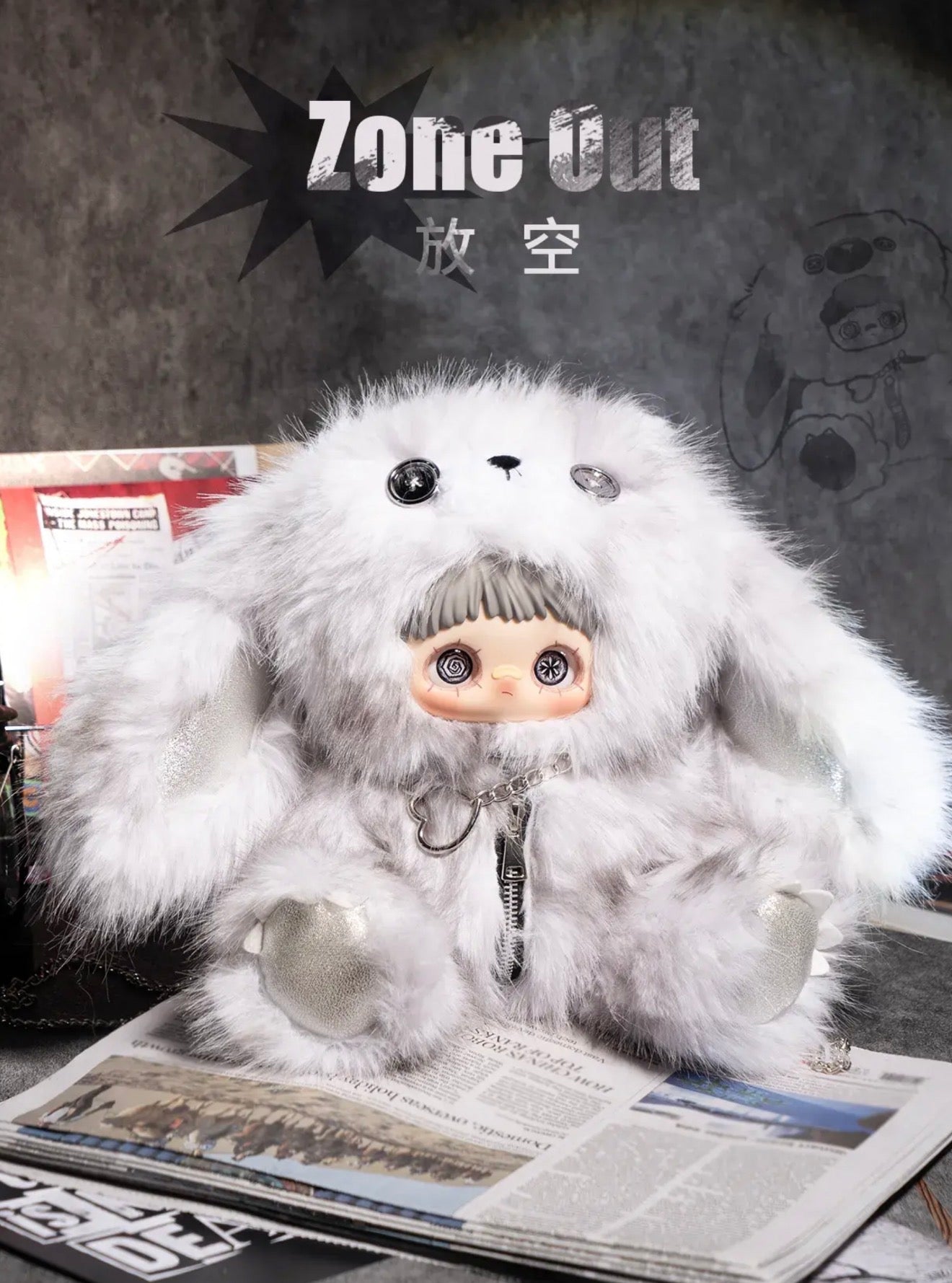 MayMei Rebel Doll Backpack Series Plush Blind Box