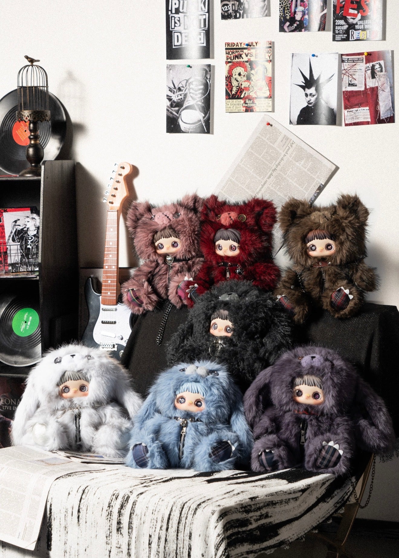 MayMei Rebel Doll Backpack Series Plush Blind Box