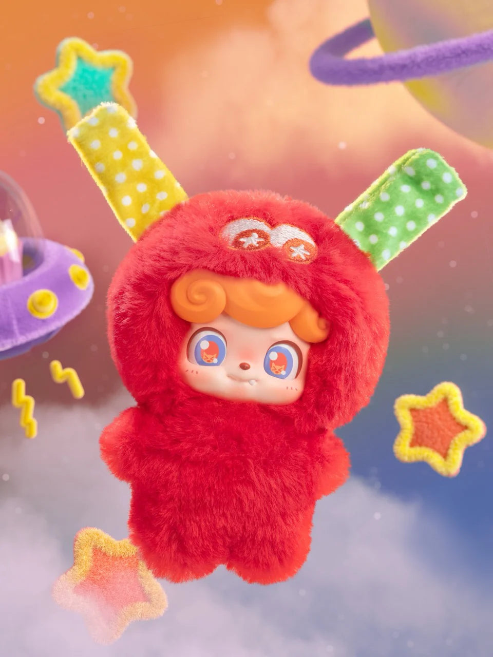 Q.Kid Emotional Hairy Monsters Series Plush Blind Box