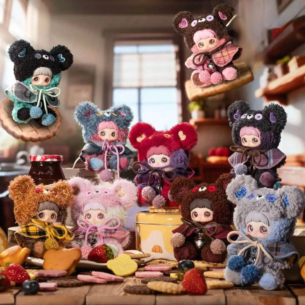 maymei Tiny Bear Cookie メイメイ シークレット　コンプ MayMei Tiny Bear Cookie Series Plush Blind Box – Unbox It!