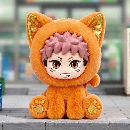 Jujutsu Kaisen Sitting Cat Party Plush Blind Box