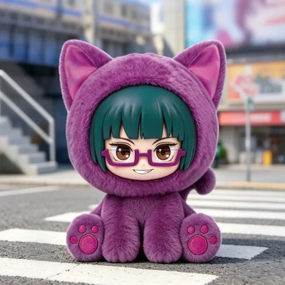 Jujutsu Kaisen Sitting Cat Party Plush Blind Box