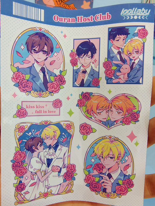 Stickers Ouran Host Club