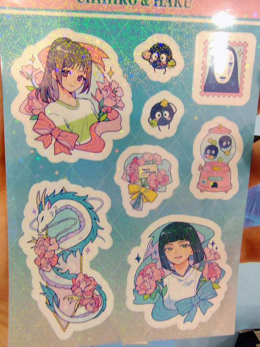 Stickers Chihiro x Haku