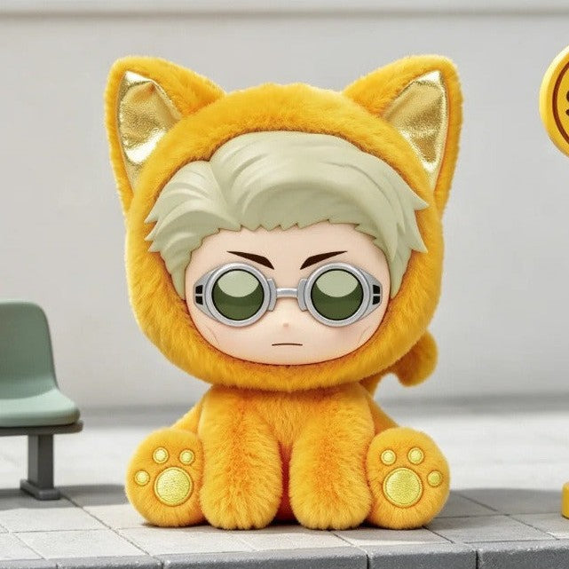 Jujutsu Kaisen Sitting Cat Party Plush Blind Box